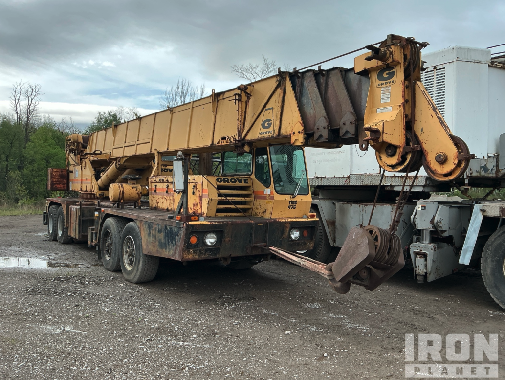 crane様 Grove TMS475 Cranes - Mobile transport quote to Mount Pulaski, IL